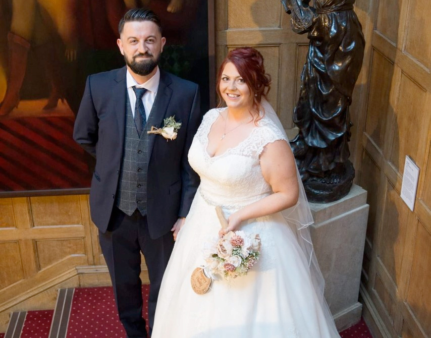 The wedding of Jemma and Reece