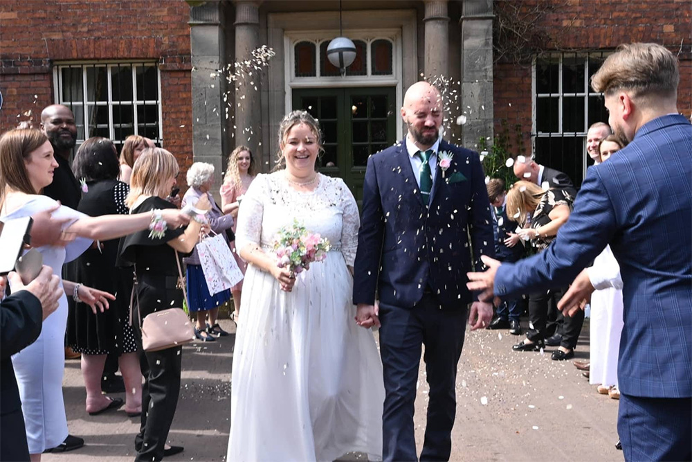 The marriage of Stuart and Tina - Bantock House and Gardens