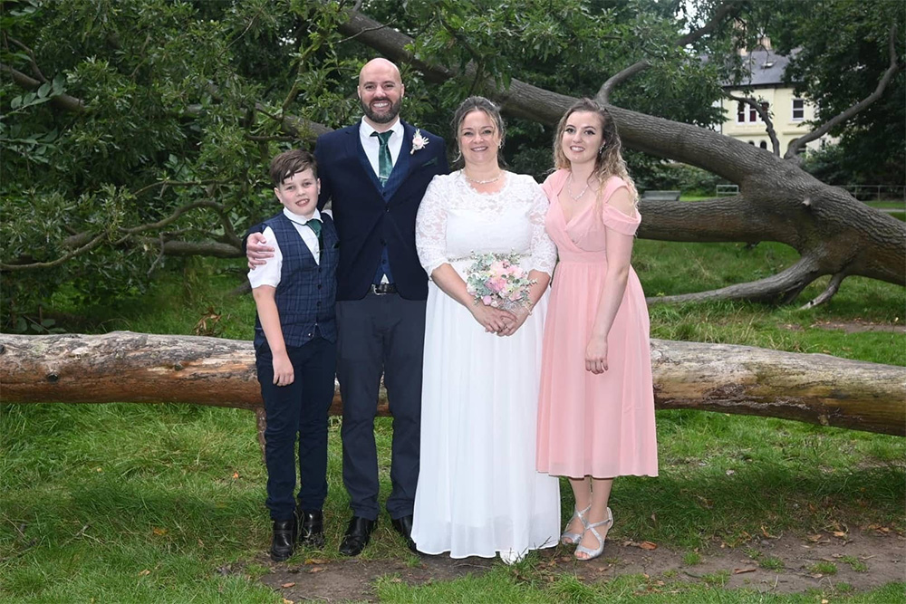 The marriage of Stuart and Tina - Bantock House and Gardens